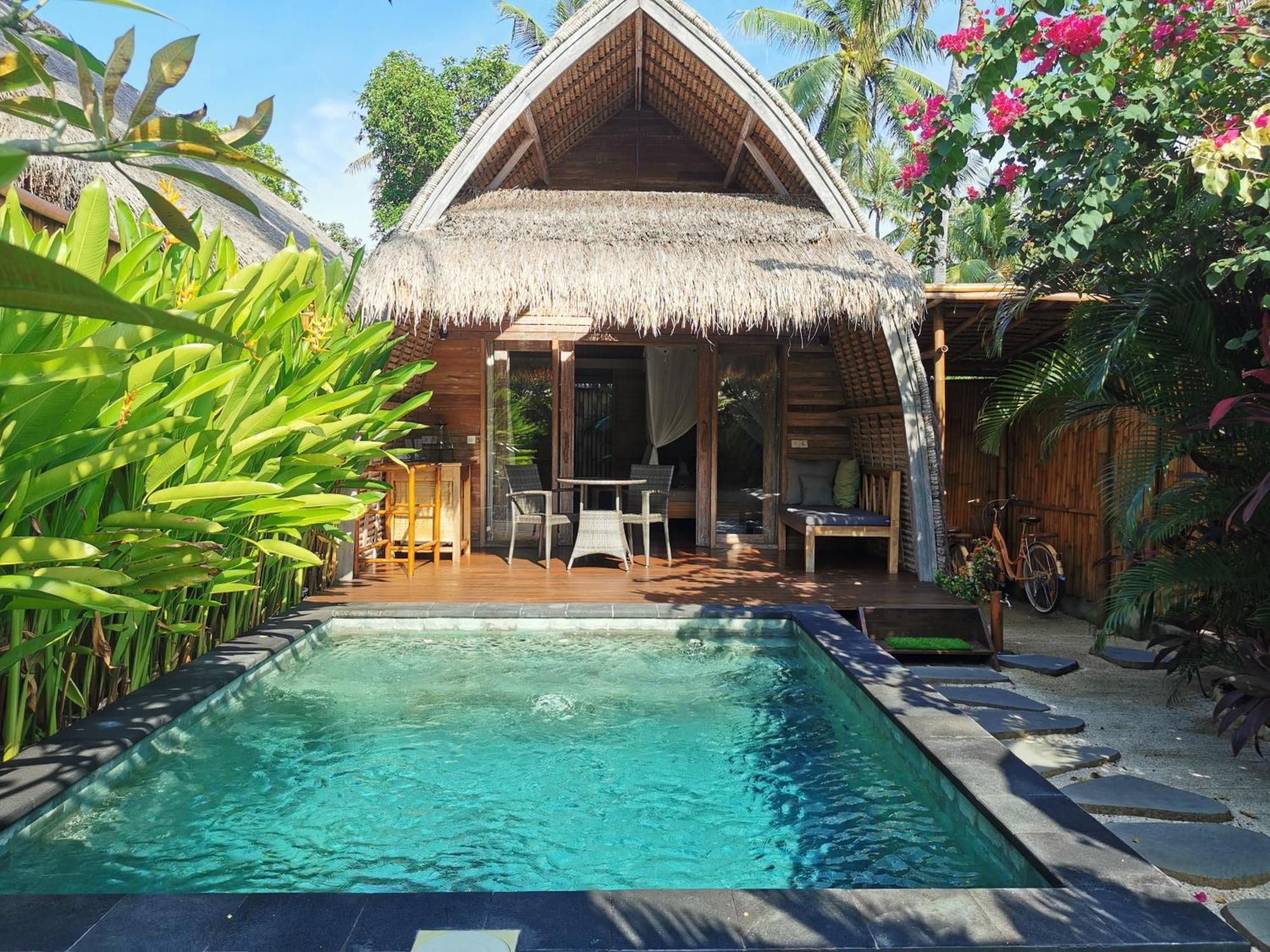Anahata - Tropical Private Villas ギリ・アイル エクステリア 写真