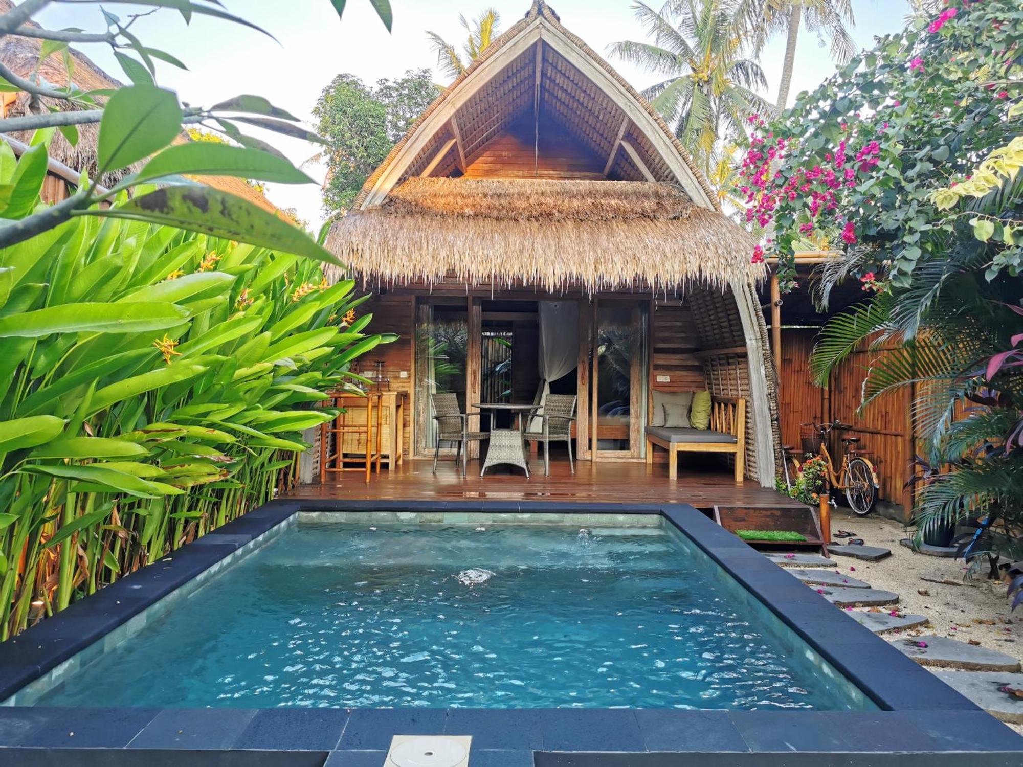 Anahata - Tropical Private Villas ギリ・アイル エクステリア 写真